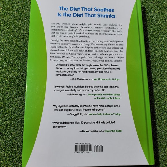 Hardcover : 21-Day Tummy By Liz Vaccariello - Picture 2 of 4